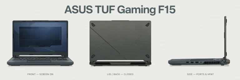 ASUS TUF Gaming F15 Review: Tough, Sensible Gaming Laptop